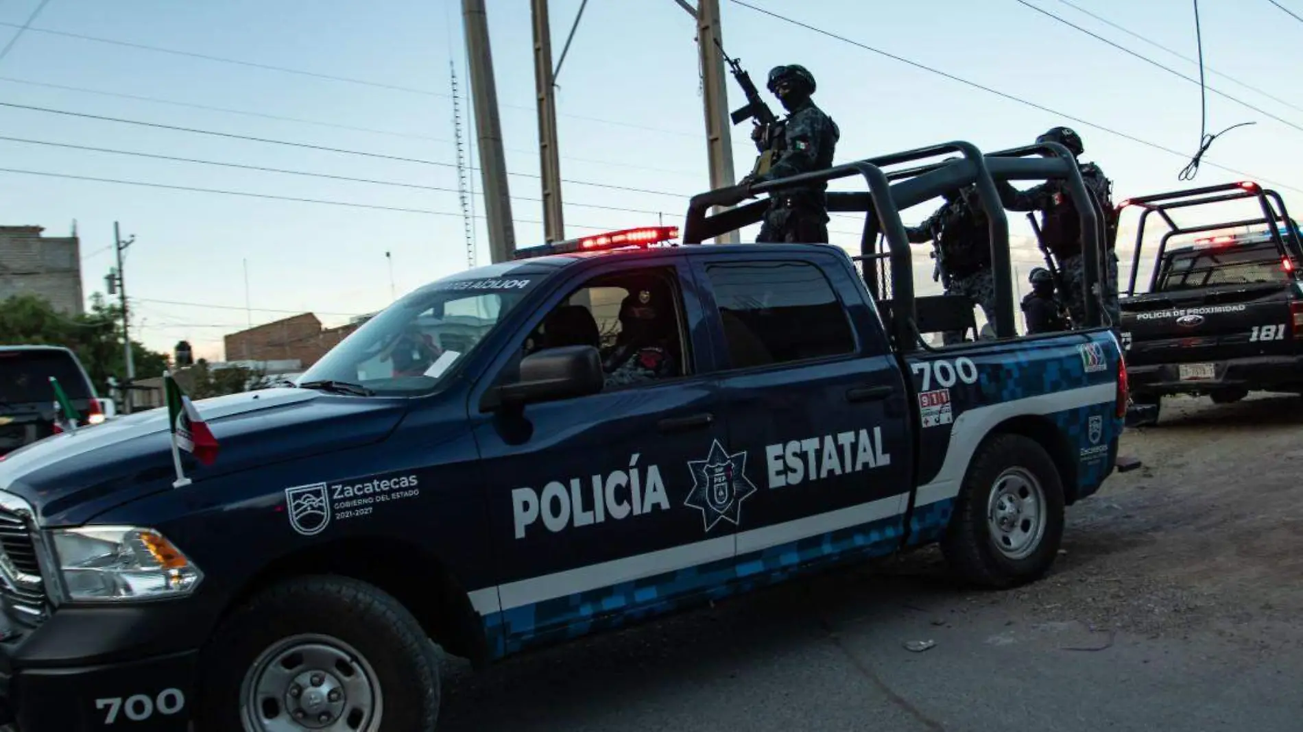 Elementos de la Policía Estatal